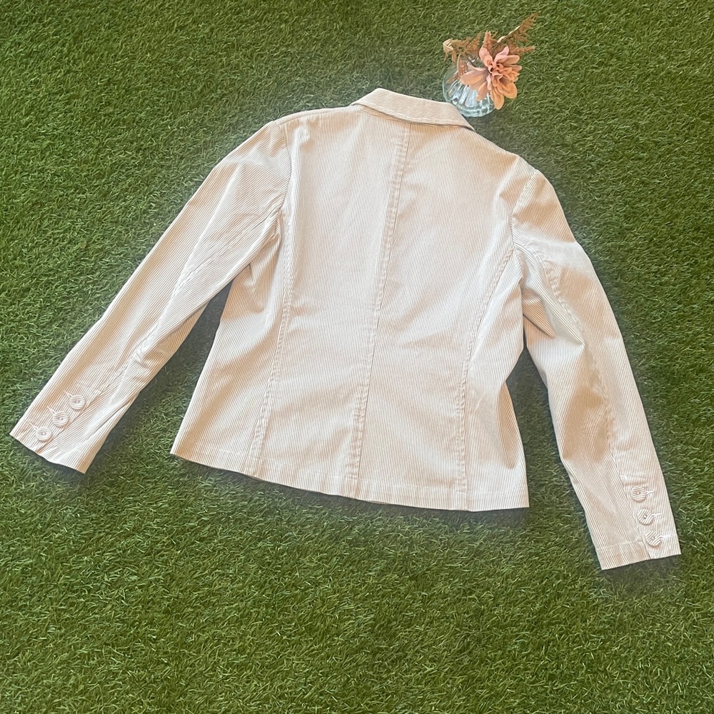 Talbots Light Beige Blazer - Picture 7 of 15